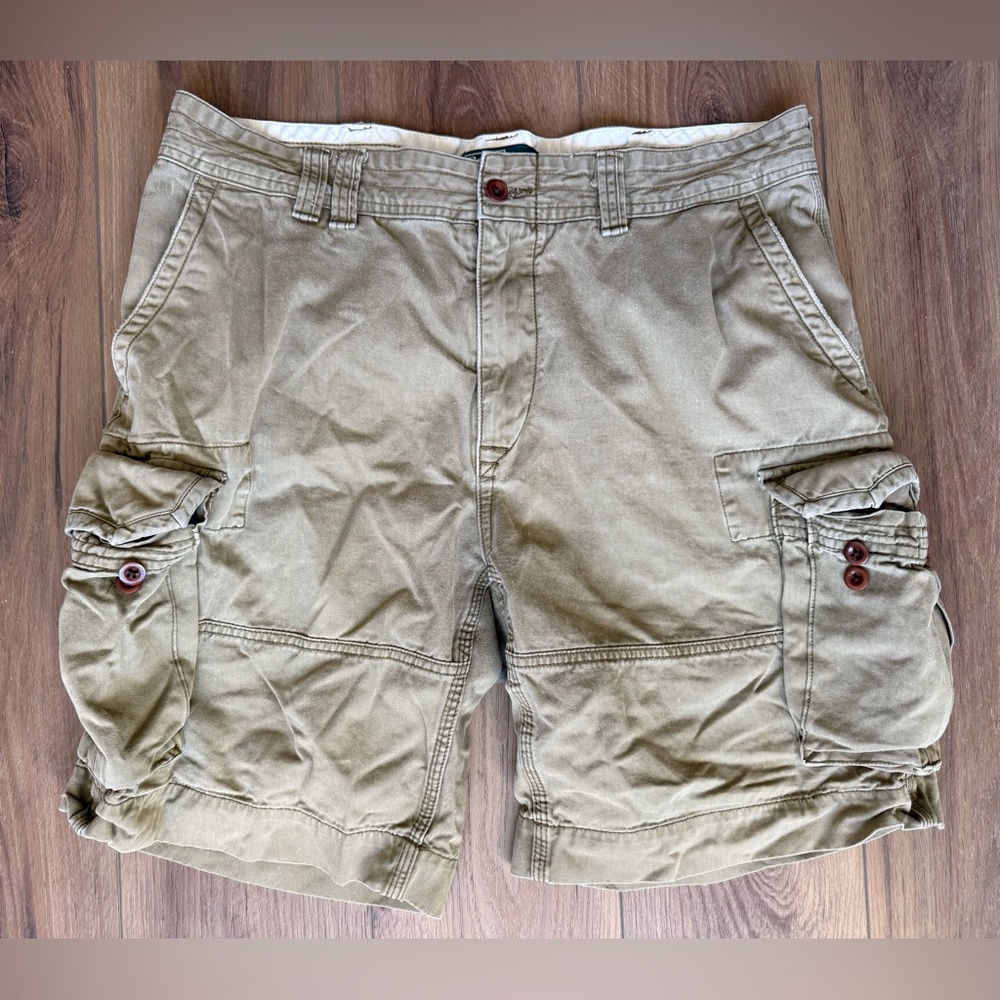 Polo Ralph Lauren Classic Cargo Chino‎ Shorts Mens 38 Brown